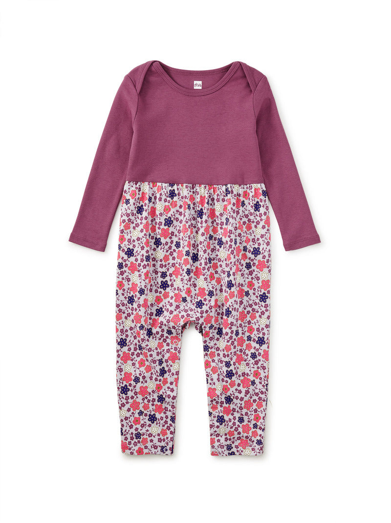 Hanji Floral Baby Romper