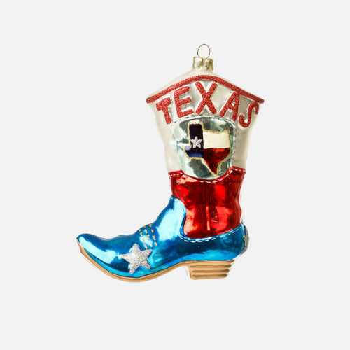 Texas Boot Ornament