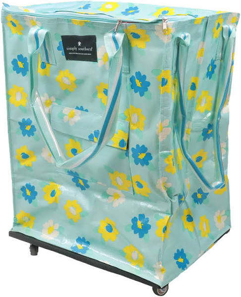 Flowers Rolling Tote