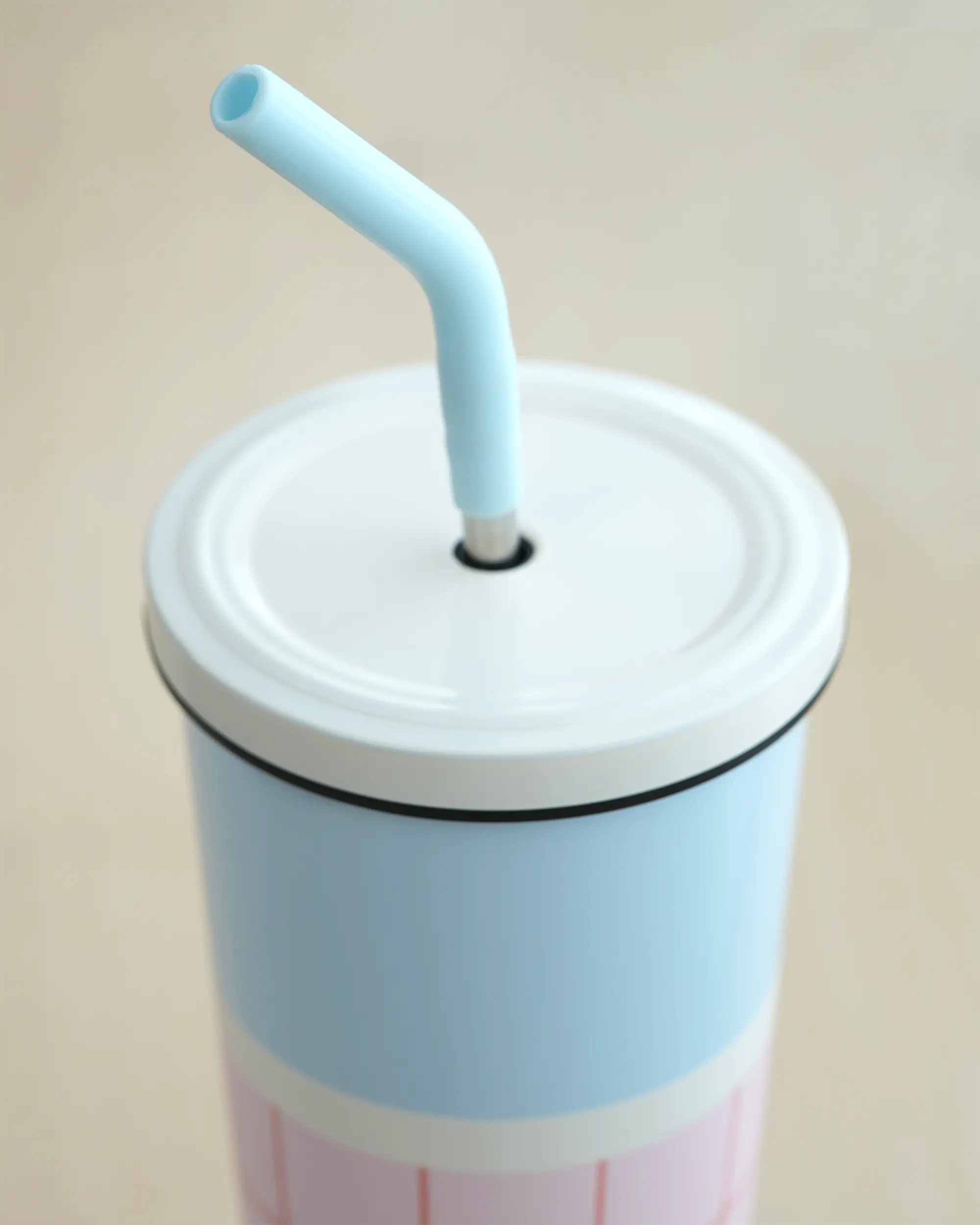 Macaron Straw Tumbler