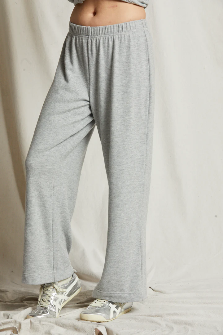 Heather Grey Marcie Straight Leg Pant