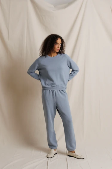 Johnny French Terry Easy Sweatpant in Turbulence Speckled