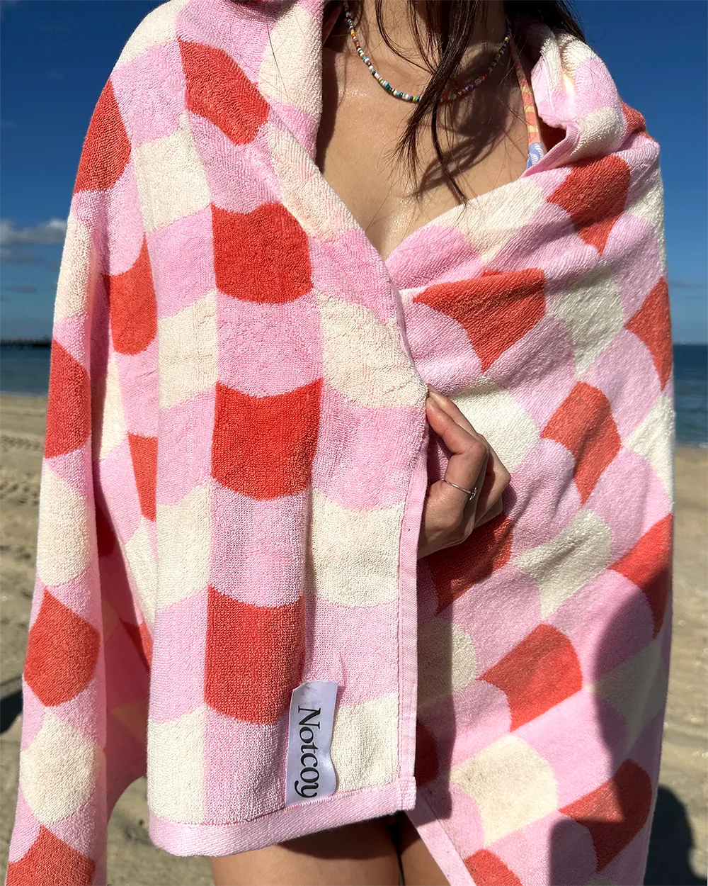 Cherry Blossom Beach Towel