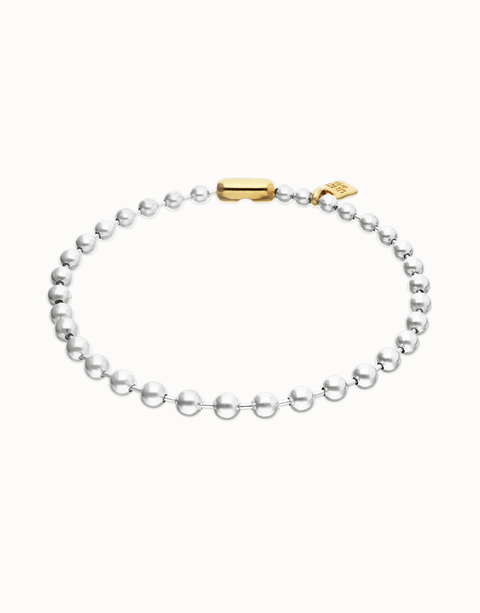 Gold & Silver Ball Necklace