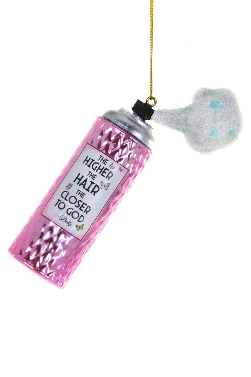 "The Higher The Hair..." Hairspray Ornament