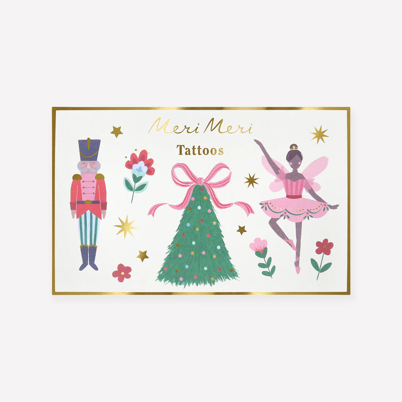 Nutcracker Ballet Temporary Tattoos