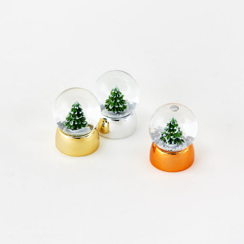 Mini Christmas Tree Snow Globes