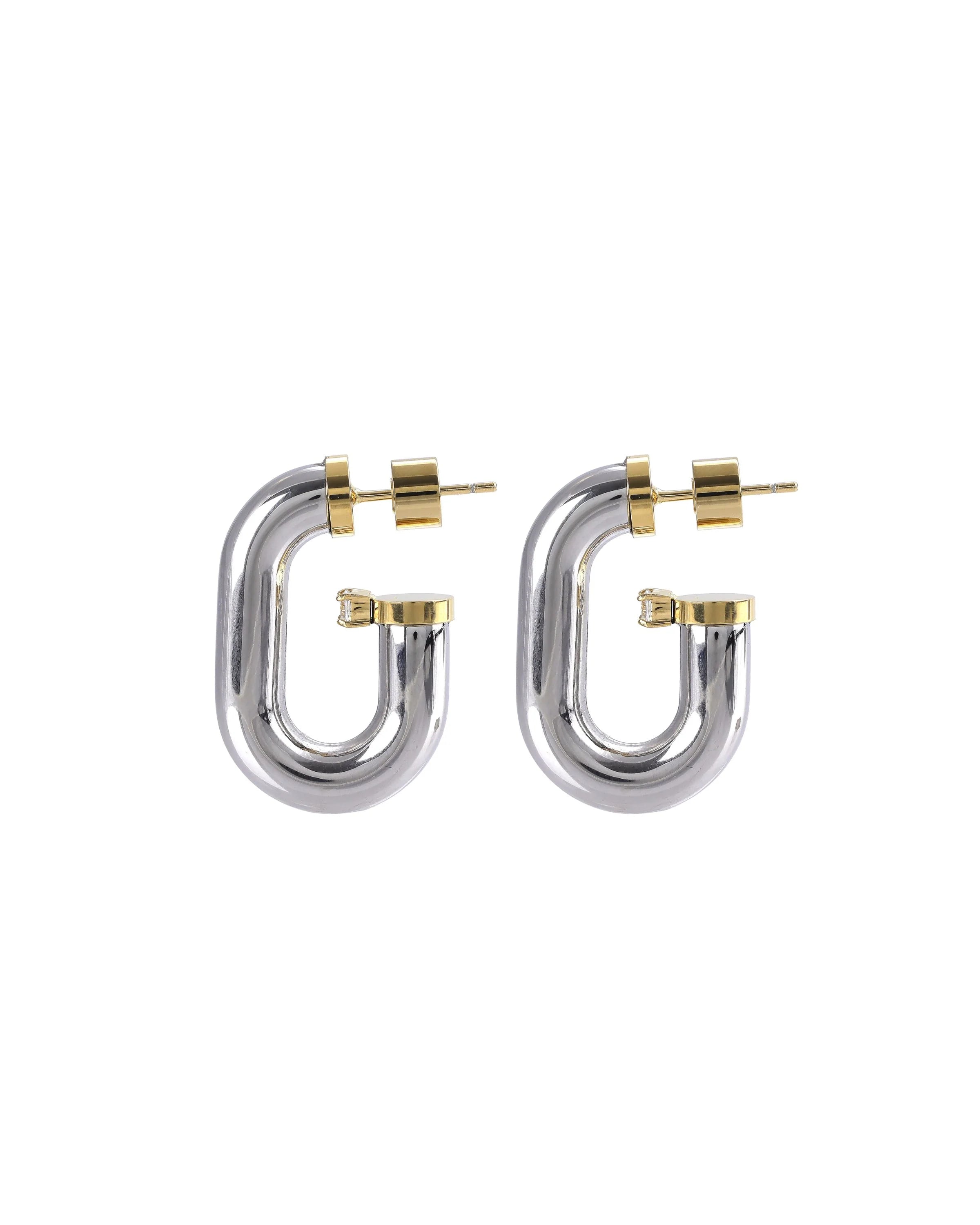 Tube Hoop Earrings