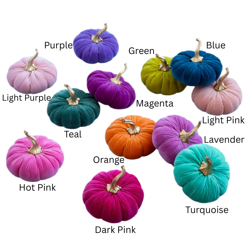 Velvet Pumpkins