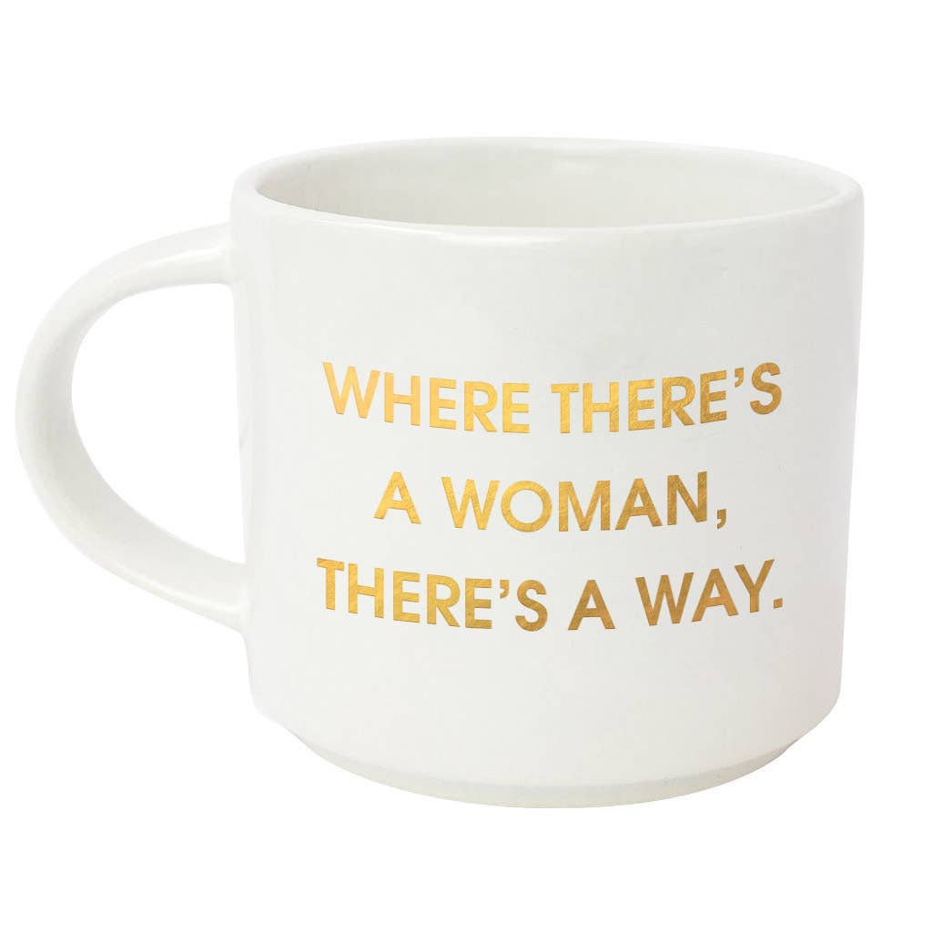 Where There's A Woman There's A Way - Jumbo Mug