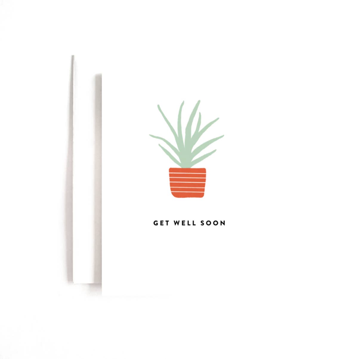 Get Well Soon Plant Card