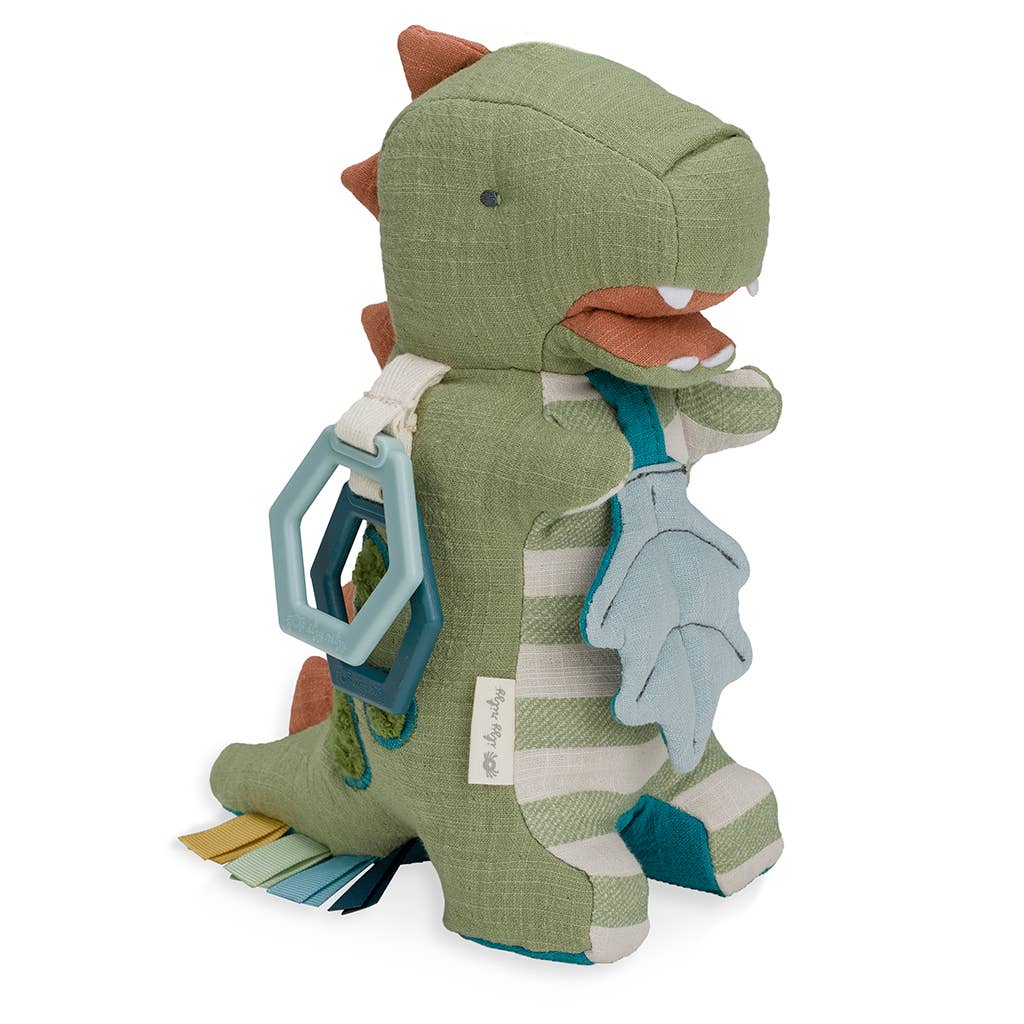 Bespoke Link & Love™ Activity Plush with Teether Toy - Dino