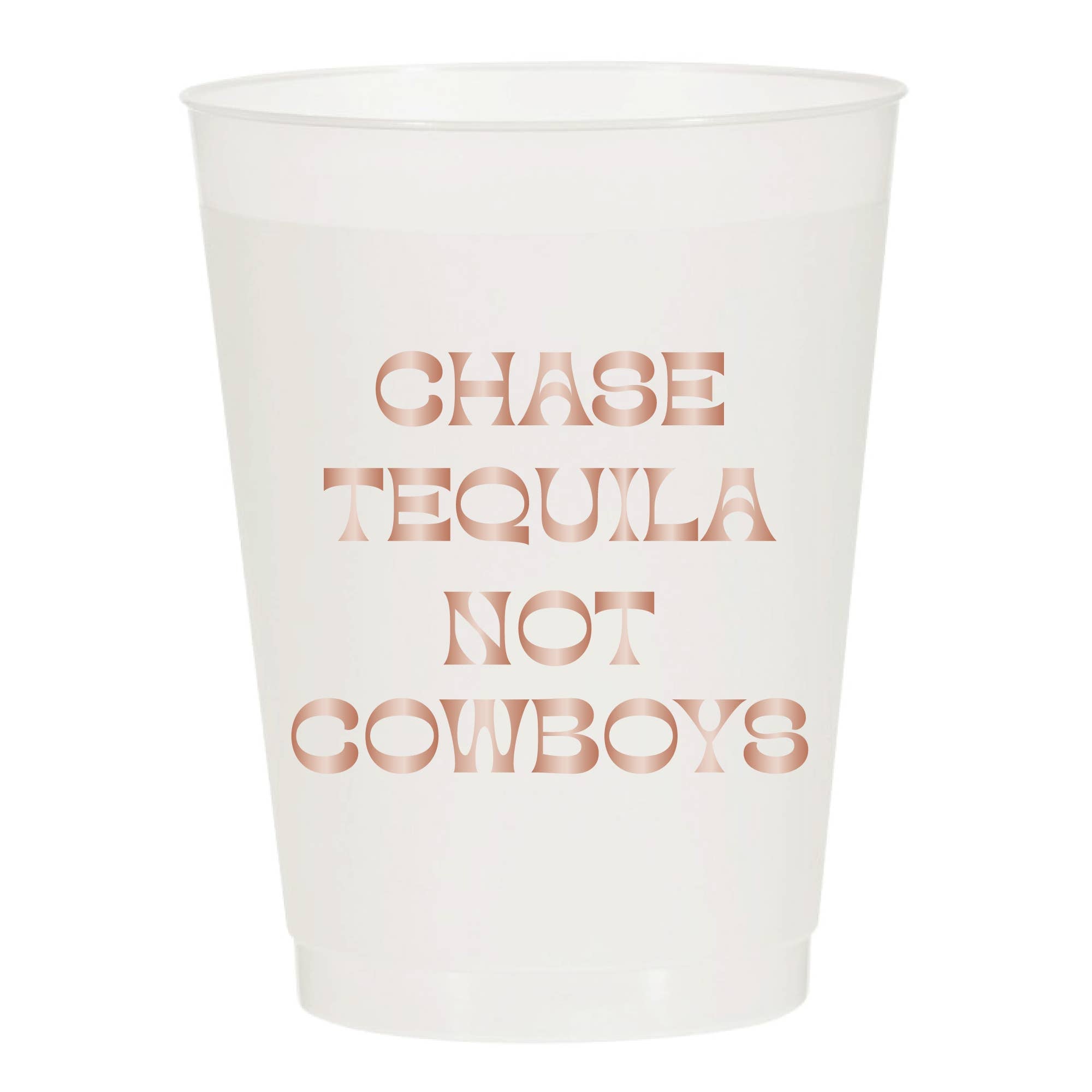 Chase Tequila Frosted Cups S/6