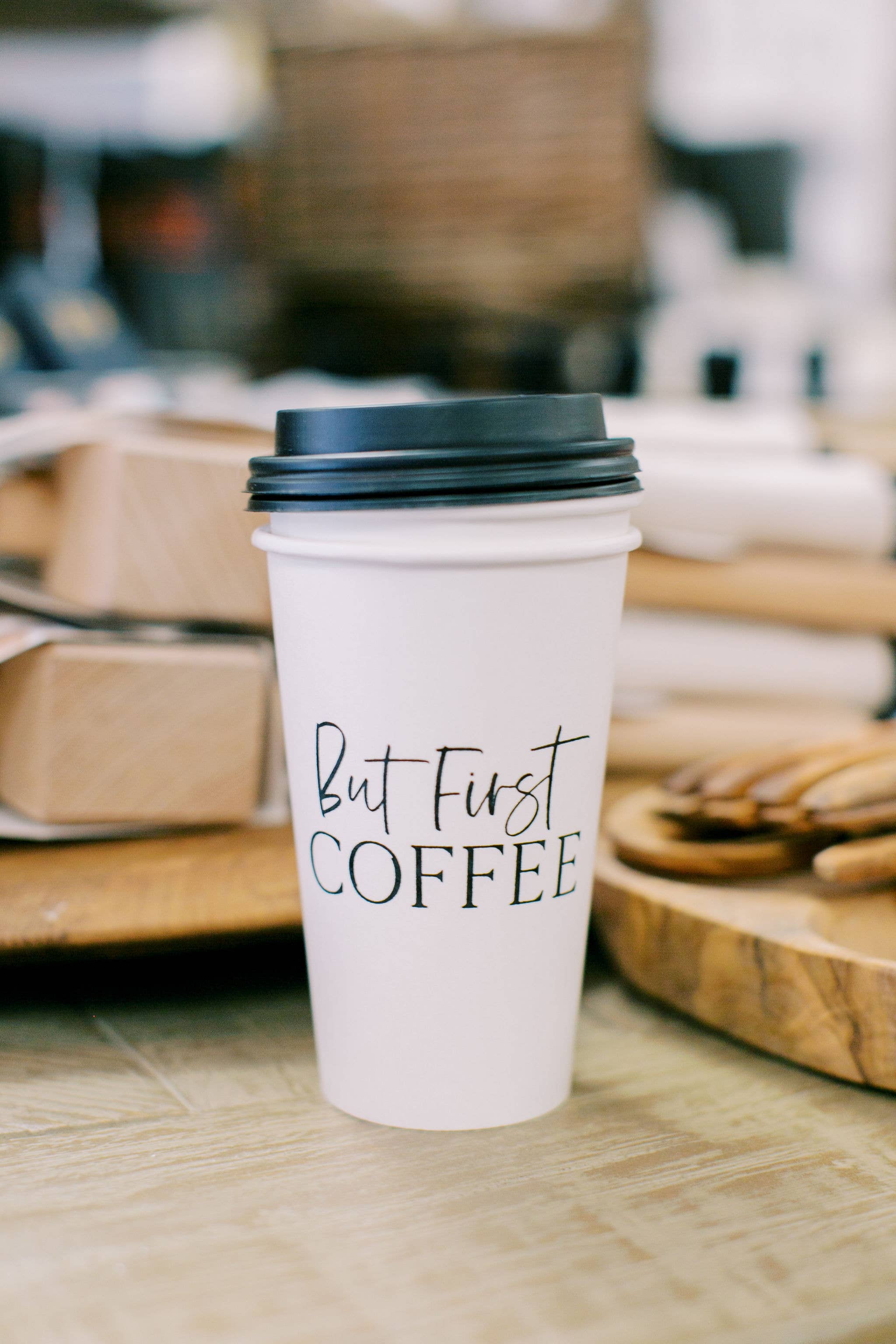 But First Coffee - Paper Cup Set