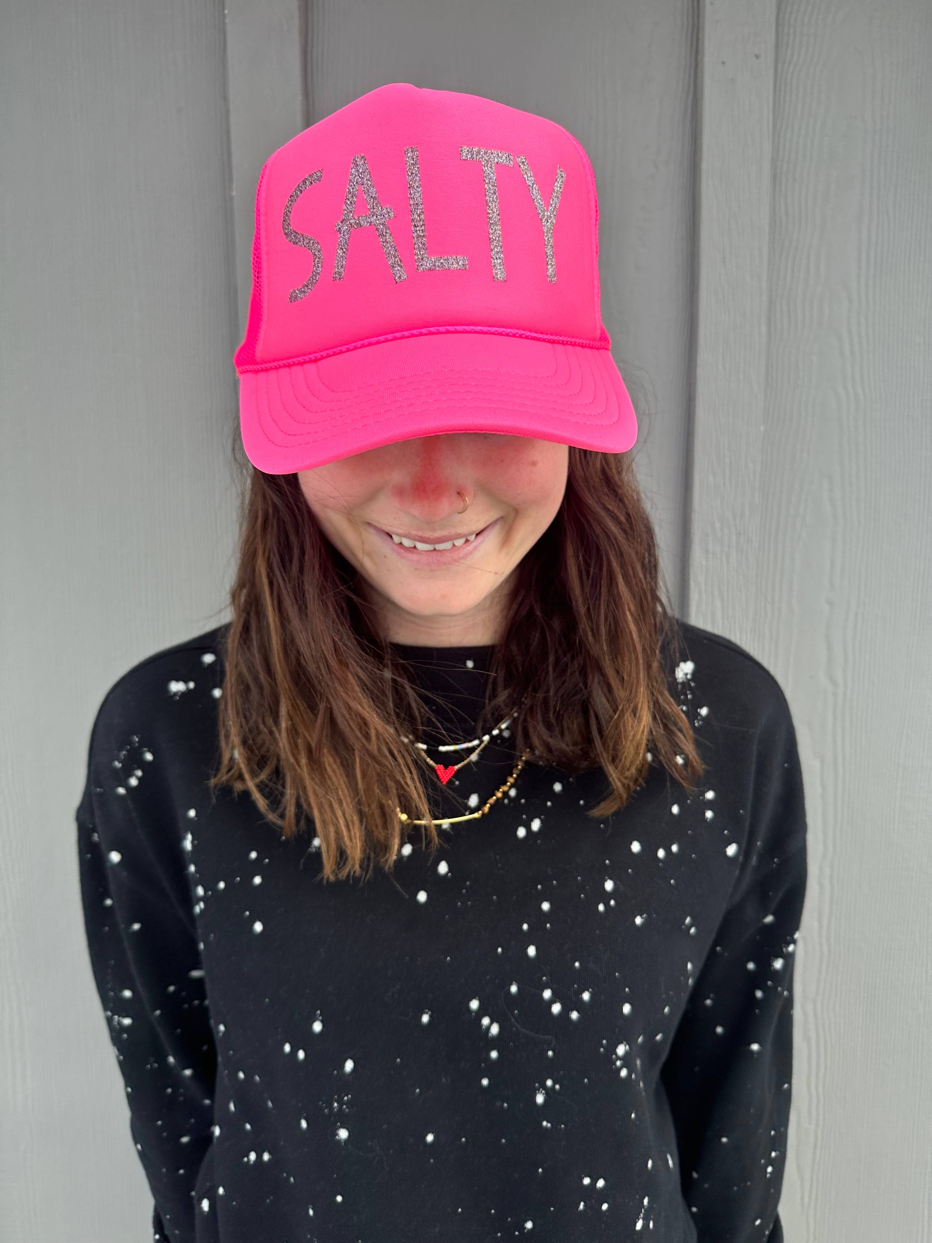 Salty - Neon Pink Trucker