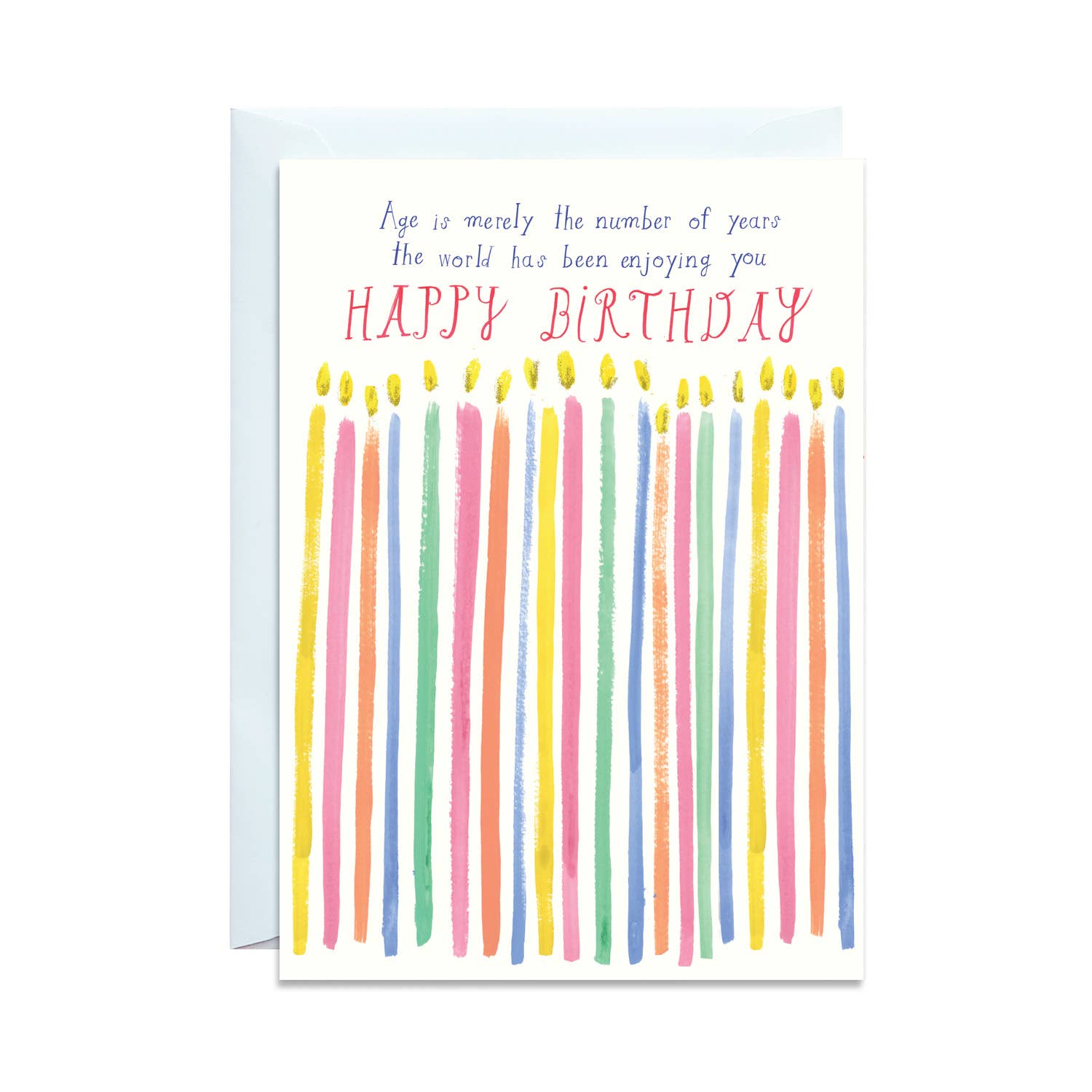 Age is a Naughty Number Greeting Card