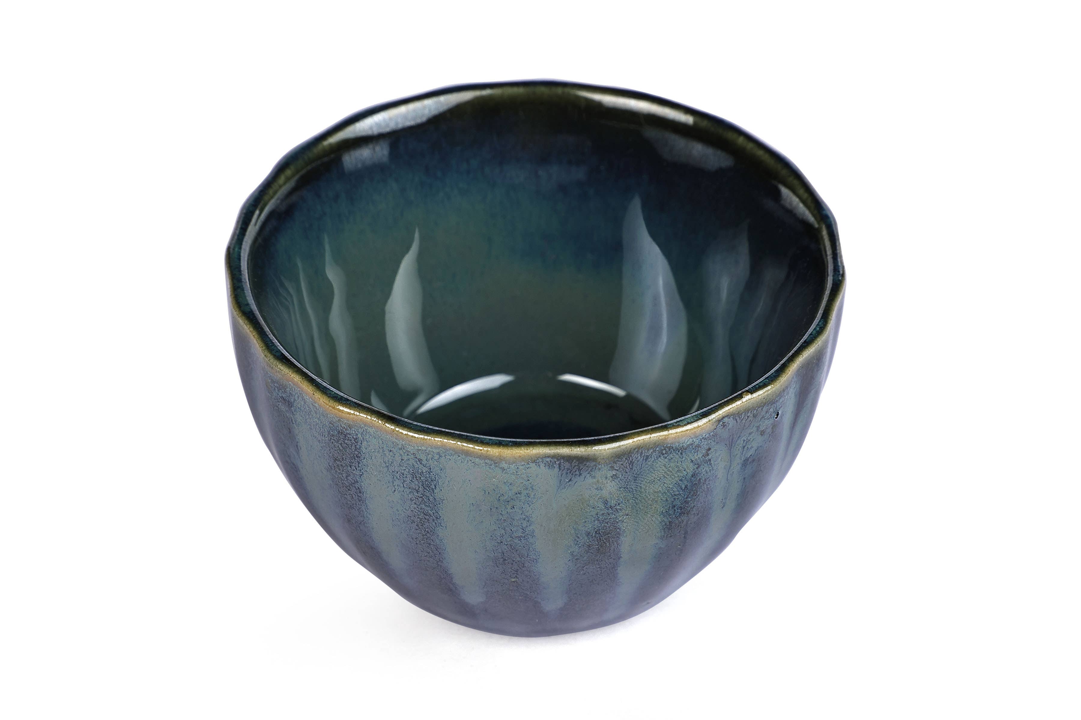 Green Ceramic Snack Bowl