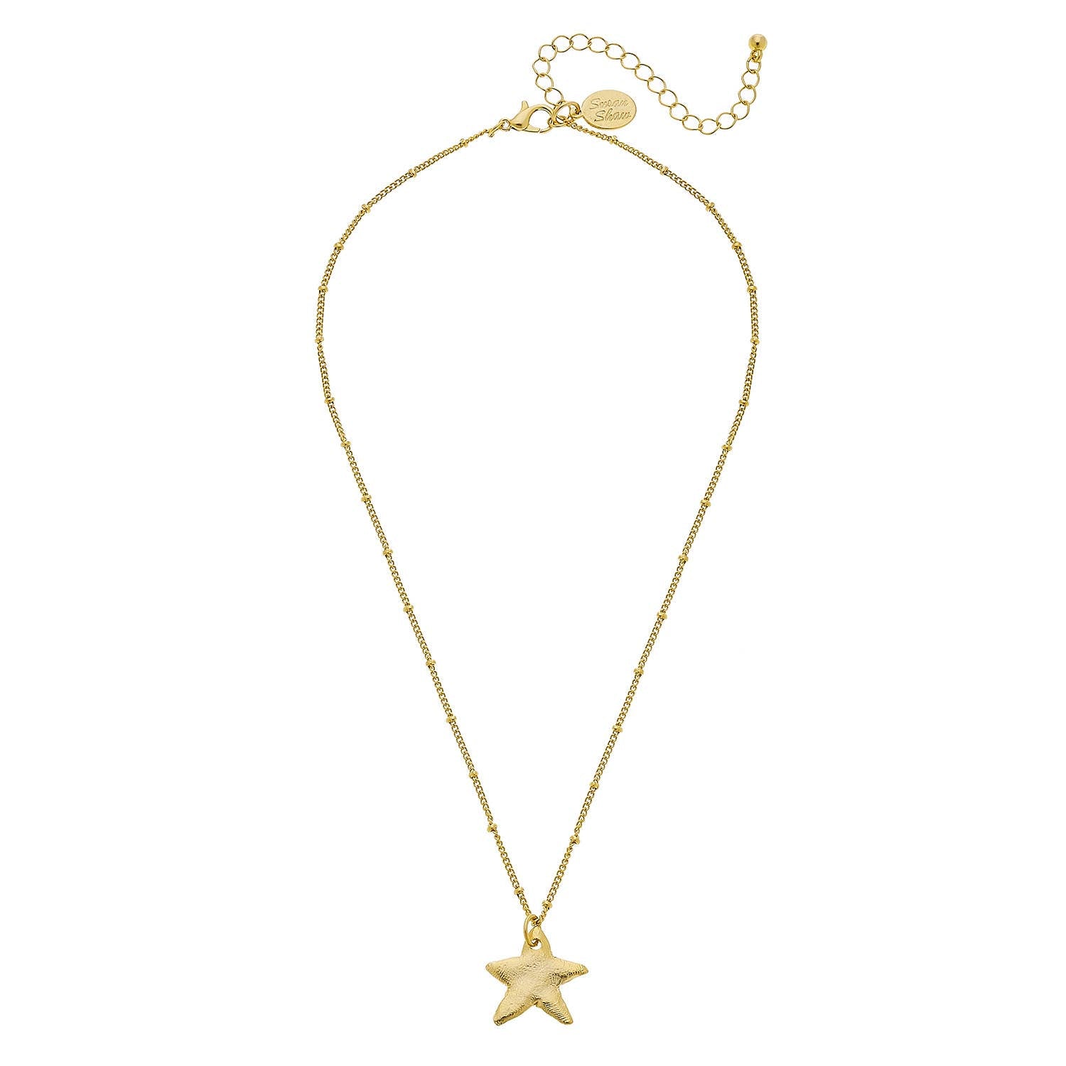 Dainty Gold Star Necklace